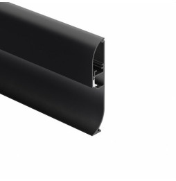 BENEITO FAURE - Carril por metro Box 65 12W/m superficie/zócalo 100° negro