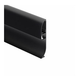 BENEITO FAURE - Carril por metro Box 65 12W/m superficie/zócalo 100° negro