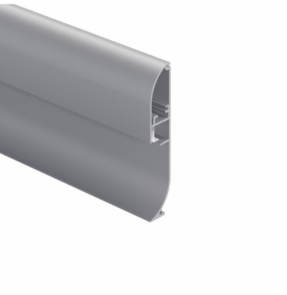 BENEITO FAURE - Carril por metro Box 65 12W/m superficie/zócalo 100° gris