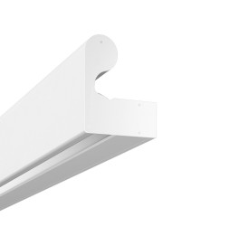 BENEITO FAURE - Carril por metro Box 98 railing 2x15W/m superficie/barandilla blanco