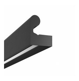 BENEITO FAURE - Carril por metro Box 98 railing 2x15W/m superficie/barandilla negro