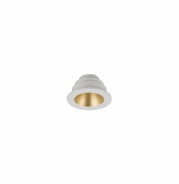 BENEITO FAURE - Downlight Nano Pulsar Round blanco/oro mate trim