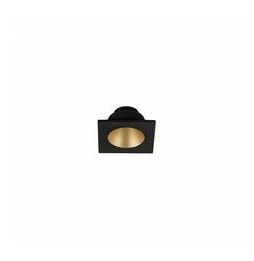 BENEITO FAURE - Downlight Nano Pulsar Square negro/oro mate trim
