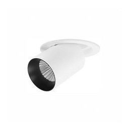 BENEITO FAURE - Downlight Oxo Round dimable 12W 15°/38°/60° switch 2700K/3200K/4000K blanco triac dimm