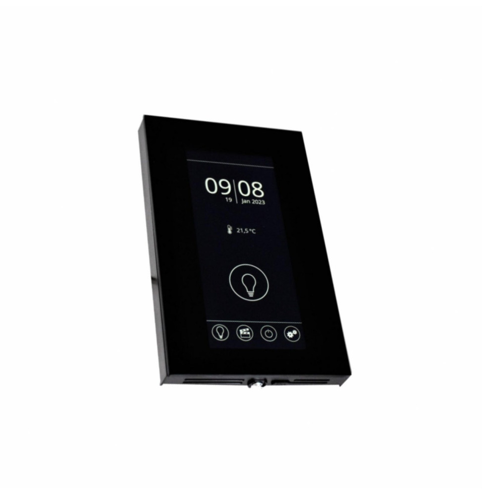 BENEITO FAURE - Panel táctil pared Casambi negro