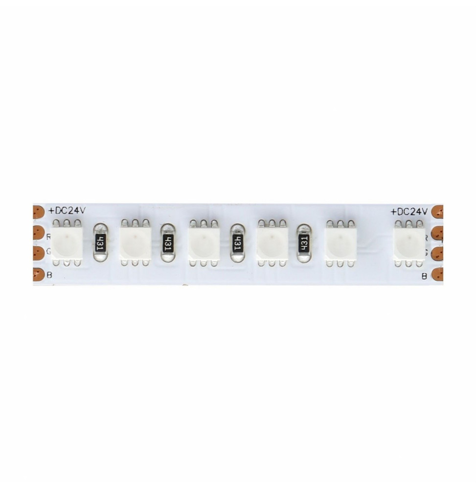 BENEITO FAURE - Tira LED en rollo de 5 metros Fine 54 LED 4040 24Vdc 14W/m RGB IP67