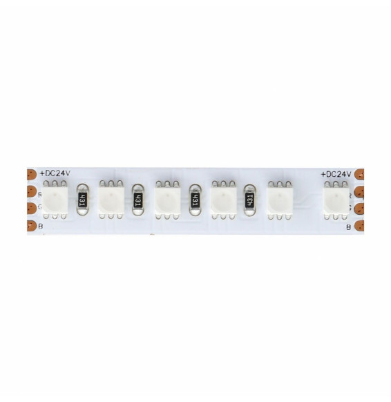 BENEITO FAURE - Tira LED en rollo de 5 metros Fine 54 LED 4040 24Vdc 14W/m RGB IP67