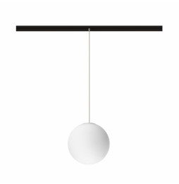 BENEITO FAURE - Luminaria SPHERE 48V suspensión 8W carril magnético 2700K blanco mate