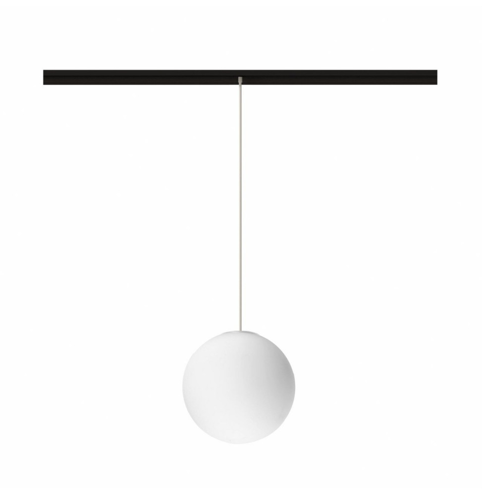 Luminaria SPHERE 48V suspensión 8W carril magnético 3000K blanco mate