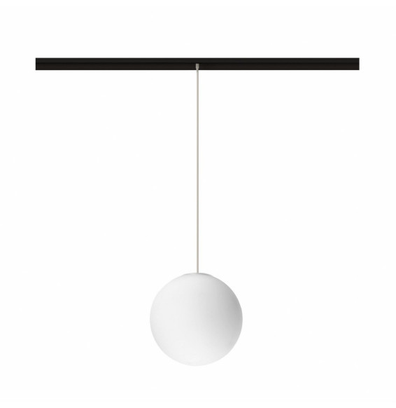 Luminaria SPHERE 48V suspensión 8W carril magnético 3000K blanco mate