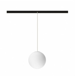Luminaria SPHERE 48V suspensión 8W carril magnético 3000K blanco mate