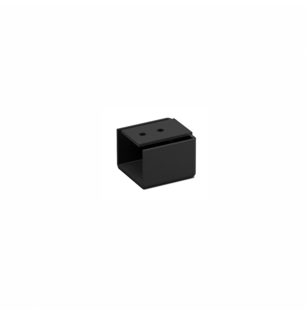 BENEITO FAURE - Tapa final carril de exterior IP65 negro