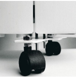 FARHO - Juego de ruedas para radiadores / emisores FARHO