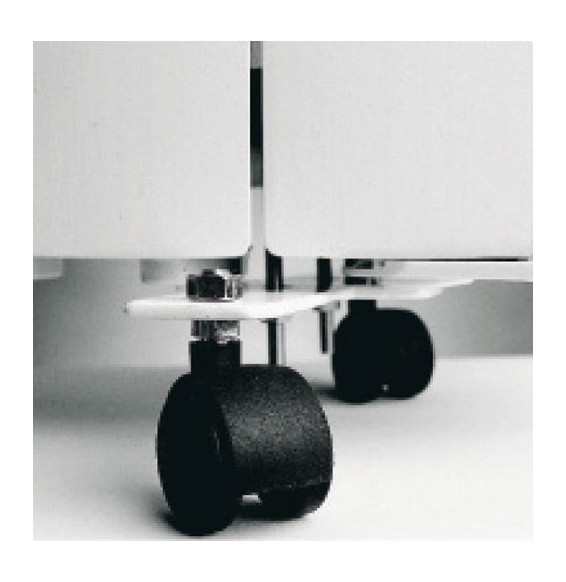 FARHO - Juego de ruedas para radiadores / emisores FARHO