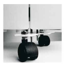 FARHO - Juego de ruedas para radiadores / emisores FARHO