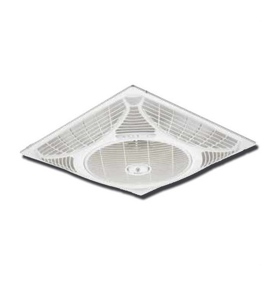 FARHO - Ventilador de techo Wind Square 36cm blanco