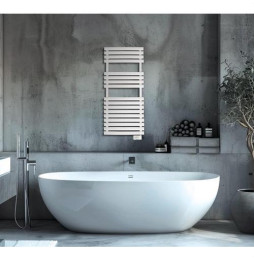 FARHO - Toallero NOVA Deco Little 400W con fluido digital y programable blanco