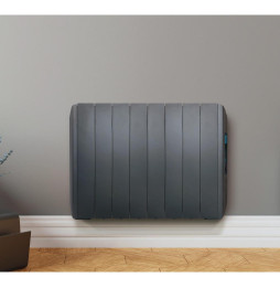 FARHO - Emisor térmico ECO GREEN ULTRA ANTRACITA-12 12 elementos 2000W bajo consumo digital y programable antracita