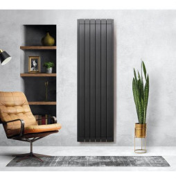 FARHO - Emisor térmico MAXIMO ANTRACITA-06 6 elementos 2000W bajo consumo domotizable antracita