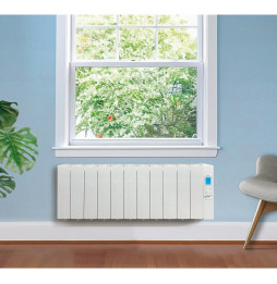 FARHO - Emisor térmico LPW-09 675W altura 350mm bajo consumo domotizable