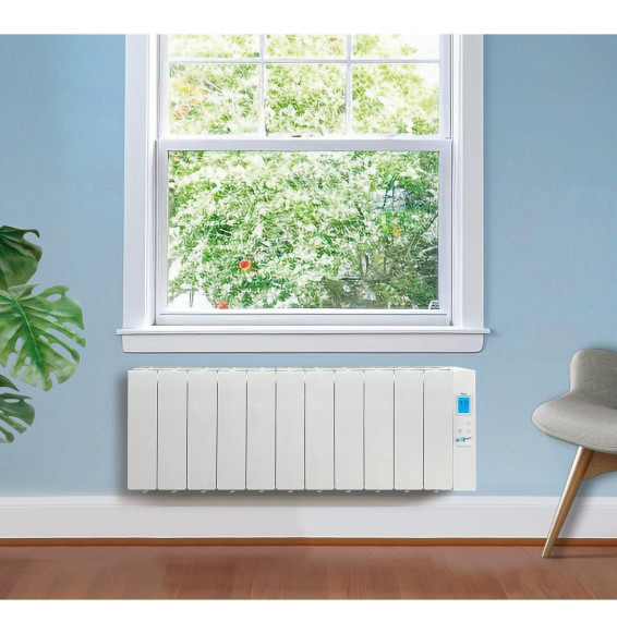 FARHO - Emisor térmico LPW-13 975W altura 350mm bajo consumo domotizable