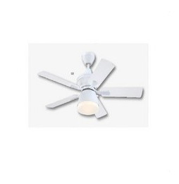 FARHO - Ventilador de techo NEVADA 105cm cuerpo hierro blanco mate