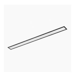 FARO - Luminaria VIA EVO RECESSED 860 38W 3000K prismático negro