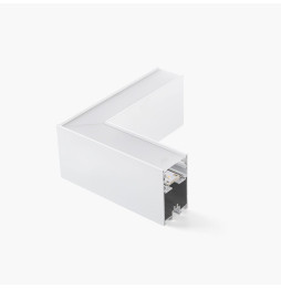 FARO - Luminaria VIA EVO L prismático 3000K 700mA blanco