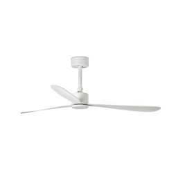 FARO - Luminaria ventilador AMELIA diámetro 1320mm 3 palas blancas blanco