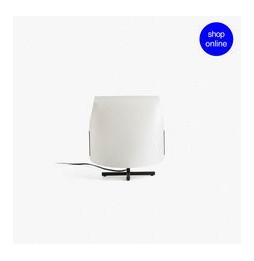 FARO - Luminaria sobremesa LUANG S 295 1xE27 negro / beige
