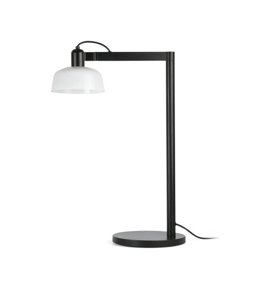 FARO - Luminaria sobremesa pantalla TATAWIN 1xE27 blanco
