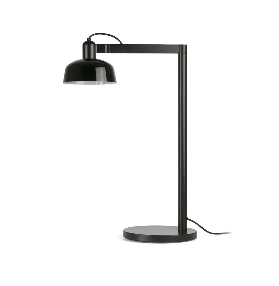 FARO - Luminaria sobremesa pantalla TATAWIN 1xE27 negra
