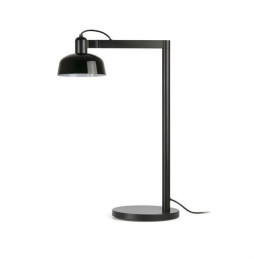 FARO - Luminaria sobremesa pantalla TATAWIN 1xE27 negra