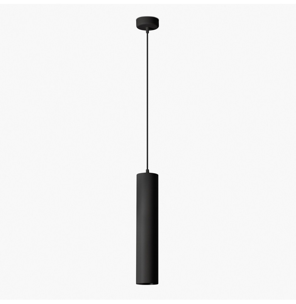 FARO - Luminaria FOST PENDANT diámetro 80 28W 38° 3000K CRI90 DALI negro