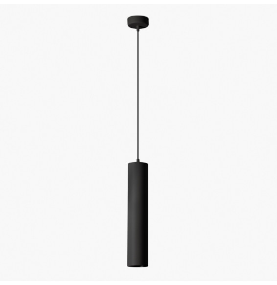 FARO - Luminaria FOST PENDANT diámetro 80 28W 38° 3000K CRI90 DALI negro