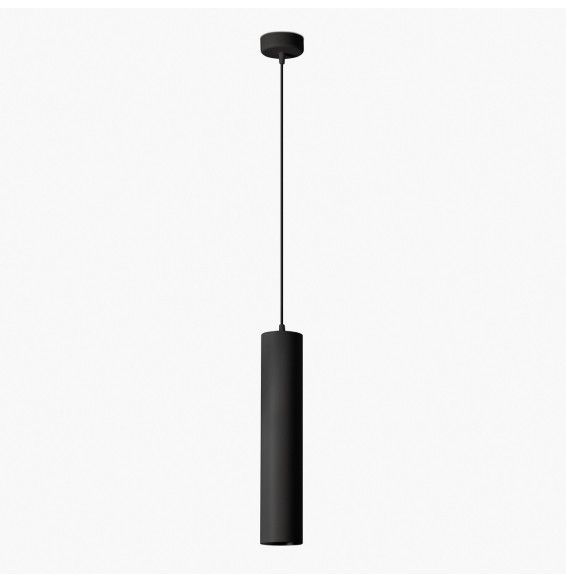 FARO - Luminaria FOST PENDANT diámetro 80 28W 38° 2700K CRI90 DALI negro