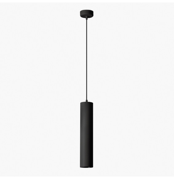 FARO - Luminaria FOST PENDANT diámetro 80 28W 38° 2700K CRI97 TRIAC negro
