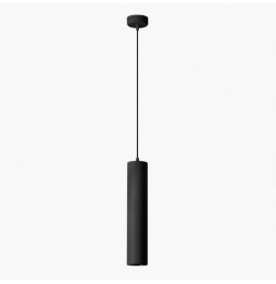 FARO - Luminaria FOST PENDANT diámetro 80 28W 23° 4000K CRI97 TRIAC negro