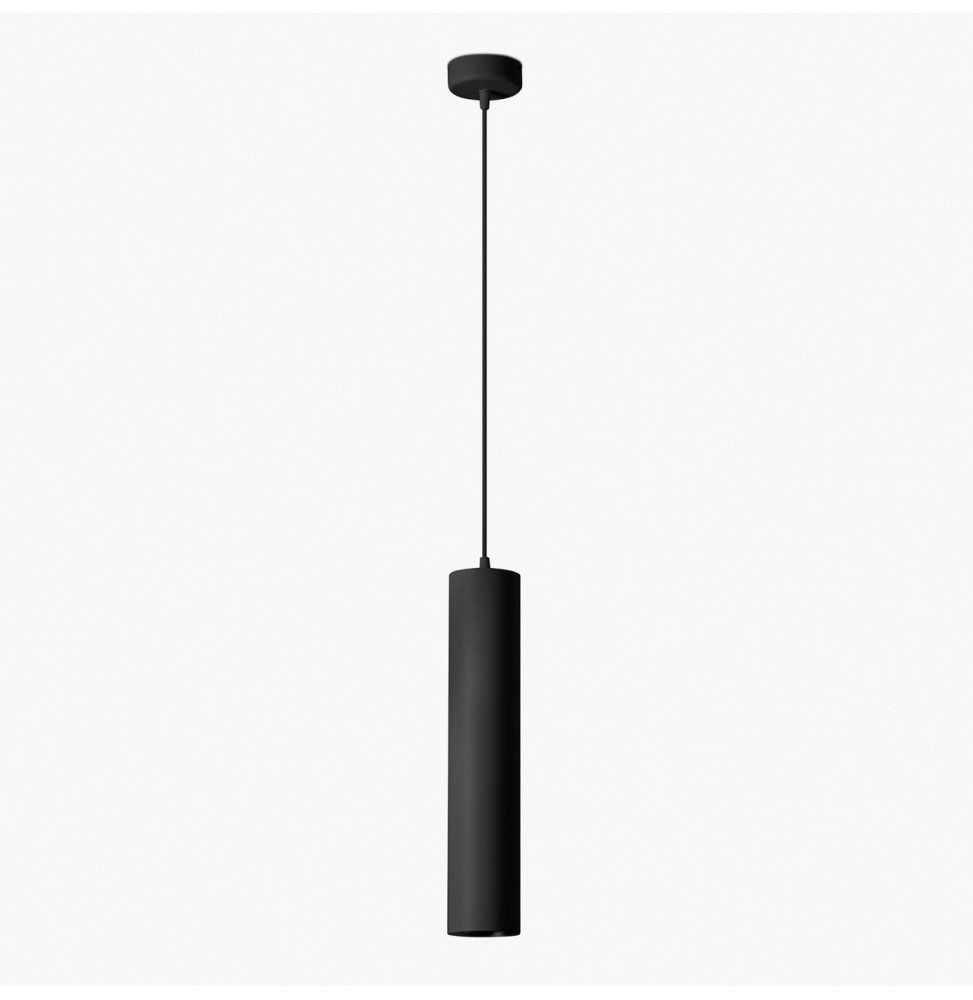 FARO - Luminaria FOST PENDANT diámetro 80 28W 23° 4000K CRI90 TRIAC negro