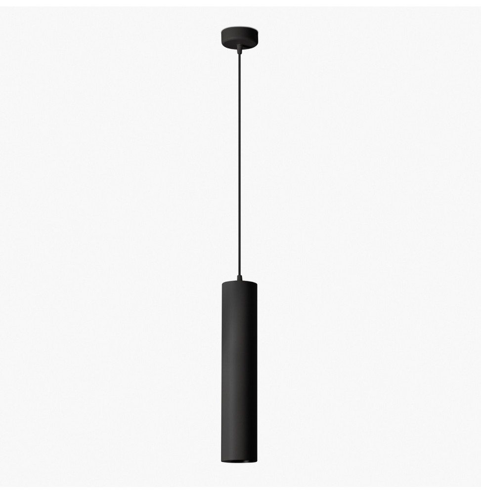 FARO - Luminaria FOST PENDANT diámetro 80 28W 23° 4000K CRI90 DALI negro