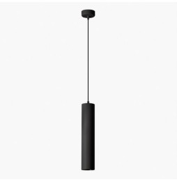 FARO - Luminaria FOST PENDANT diámetro 80 28W 23° 3000K CRI90 TRIAC negro