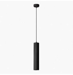 FARO - Luminaria FOST PENDANT diámetro 80 28W 18° 4000K CRI90 negro