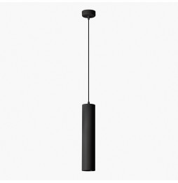 FARO - Luminaria FOST PENDANT diámetro 80 28W 18° 4000K CRI90 TRIAC negro