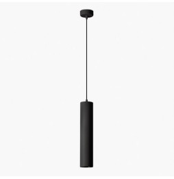 FARO - Luminaria FOST PENDANT diámetro 80 28W 18° 3000K CRI90 DALI negro