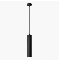 FARO - Luminaria FOST PENDANT diámetro 80 28W 18° 2700K CRI97 DALI negro