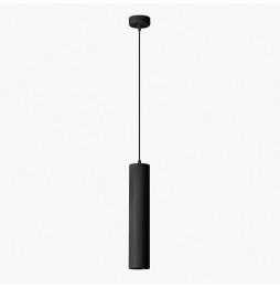 FARO - Luminaria FOST PENDANT diámetro 80 28W 18° 3000K CRI90 TRIAC negro