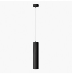 FARO - Luminaria FOST PENDANT diámetro 80 28W 18° 2700K CRI90 negro