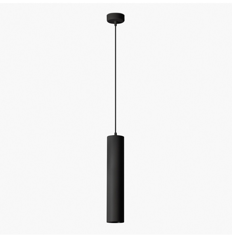 FARO - Luminaria FOST PENDANT diámetro 80 28W 18° 2700K CRI90 negro