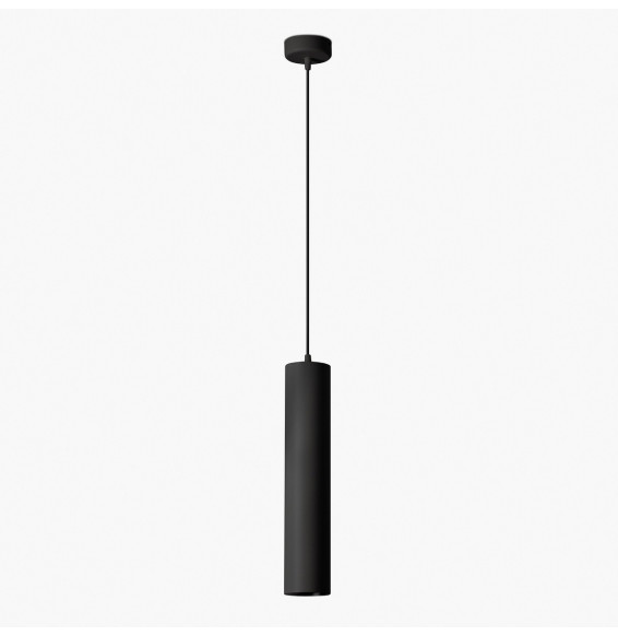 FARO - Luminaria FOST PENDANT diámetro 80 28W 18° 2700K CRI90 negro