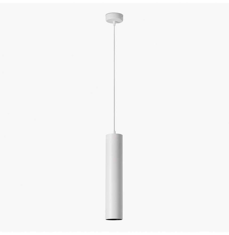FARO - Luminaria FOST PENDANT diámetro 80 28W 38° 3000K CRI97 TRIAC blanco